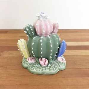 Vintage Cactus Ceramic decor